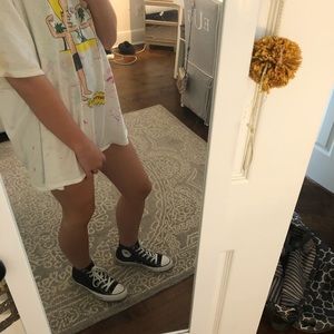 black high top converse